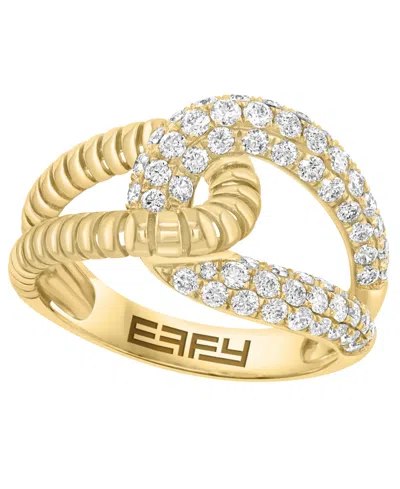Effy Collection Diamond (1 Ct. T.w.) Ring In 14k Yellow Gold