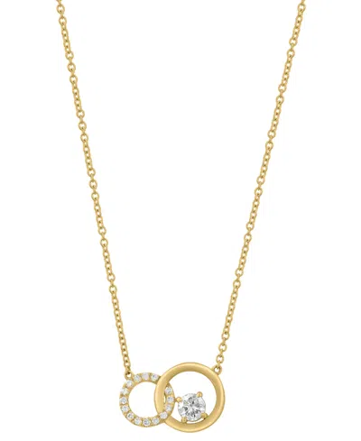 Effy Collection Diamond (1/3 Ct. T.w.) Necklace In 14k Yellow Gold