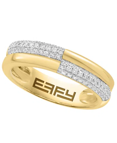 Effy Collection Diamond (1/3 Ct. T.w.) Ring In 14k Yellow Gold