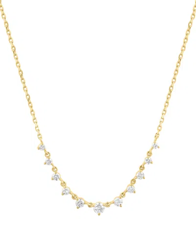 Effy Collection Diamond (1/5 Ct. T.w.) Necklace In 14k Yellow Gold