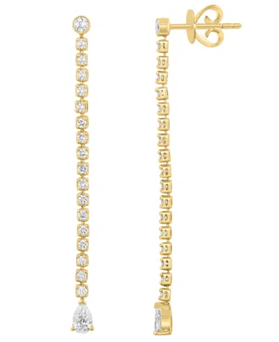 Effy Collection Diamond (3/4 Ct. T.w.) Earrings In 14k Yellow Gold