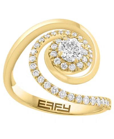 Effy Collection Diamond (3/4 Ct. T.w.) Ring In 14k Yellow Gold
