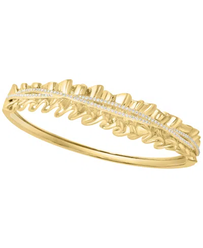 Effy Collection Diamond Bangle Bracelet (5/8 Ct. T.w.) In 14k Yellow Gold