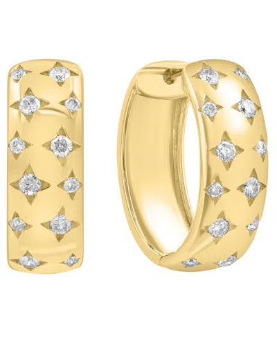 Effy Collection Diamond Earrings (1/2 Ct. T.w.) In 14k Yellow Gold