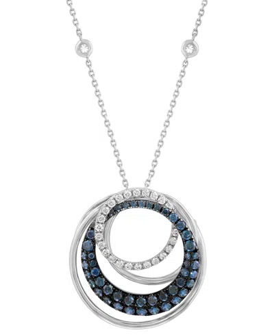Effy Collection Diamond Pendant Necklace (1-1/5 Ct. T.w.) In 14k White Gold