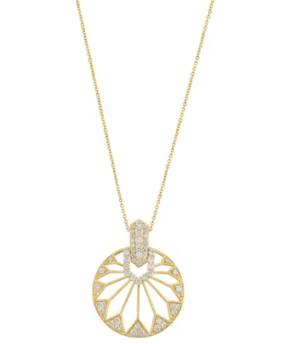 Effy Collection Diamond Pendant Necklace (1.19 Ct. T.w.) In 14k Yellow Gold