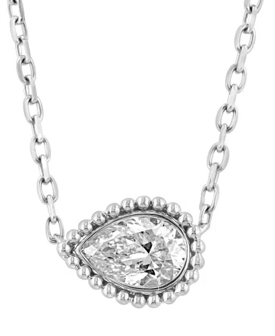 Effy Collection Diamond Pendant Necklace (1/3 Ct. T.w.) In 14k White Gold In Silver