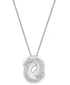 Effy Collection Diamond Pendant Necklace (1/3 Ct. T.w.) In Sterling Silver In Silver