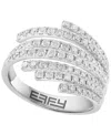 Effy Collection Diamond Ring ( 1-1/6 Ct. T.w.) In 14k White Gold In Gold