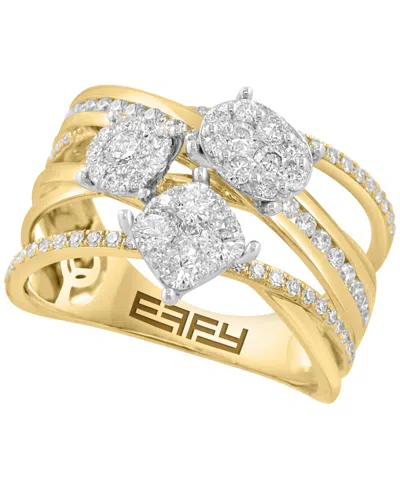 Effy Collection Diamond Ring (1 Ct. T.w.) In 14k Yellow Gold