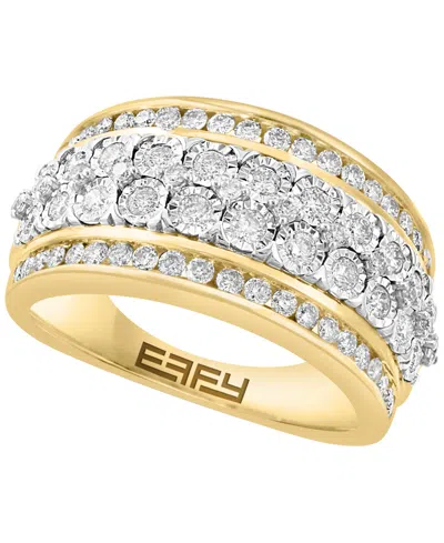 Effy Collection Diamond Ring (1 Ct. T.w.) In 14k Yellow Gold