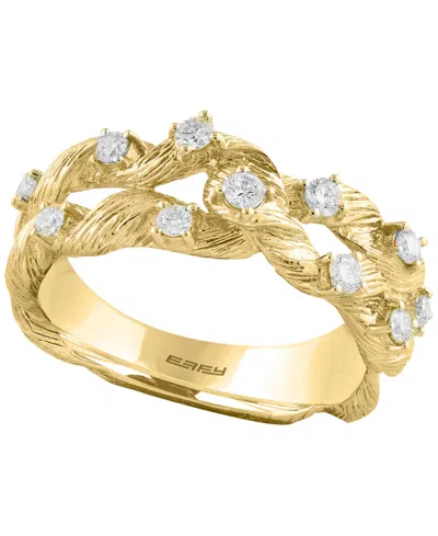 Effy Collection Diamond Ring (1/3 Ct. T.w.) In 14k Yellow Gold
