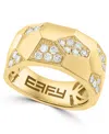 Effy Collection Diamond Ring (3/8 Ct. T.w.) In 14k Yellow Gold In Gold
