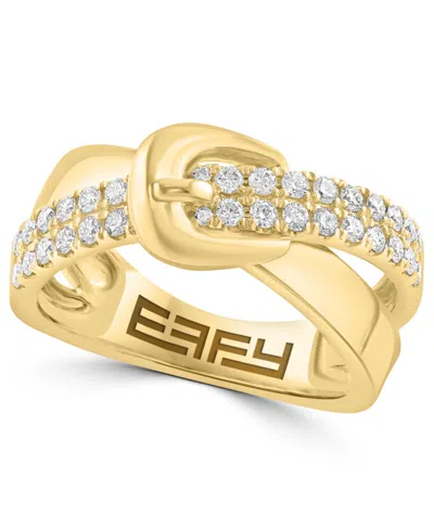 Effy Collection Diamond Ring (5/8 Ct. T.w.) In 14k Yellow Gold