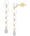 Effy Collection Effy Cultured Freshwater Pearl (2-1/2 In Gold