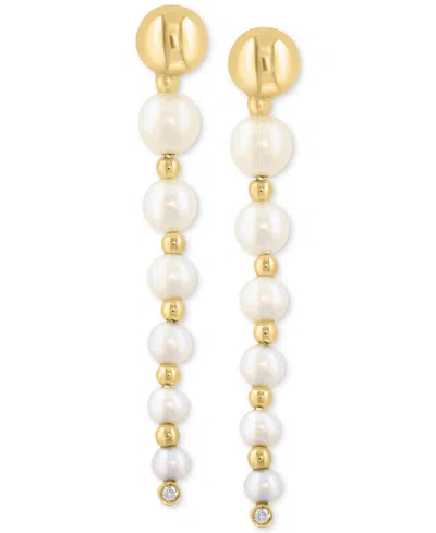 Effy Collection Effy Cultured Freshwater Pearl (2-1/2 In Gold