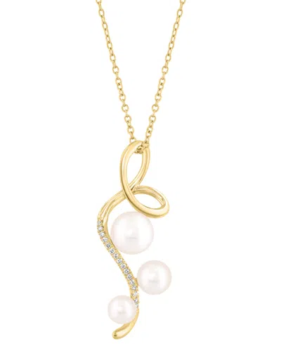 Effy Collection Effy Cultured Freshwater Pearl (4 In Gold