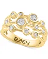 EFFY COLLECTION EFFY DIAMOND BEZEL CLUSTER STATEMENT RING (4-7/8 CT. T.W.) IN 14K GOLD