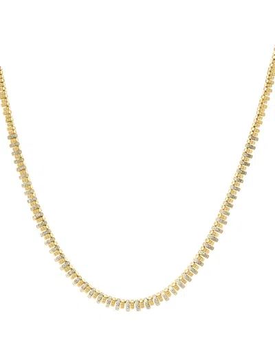 Effy Collection Effy Diamond Link 18-1/2" Tennis Necklace (2 Ct. T.w.) In 14k Gold In Yellow Gol