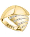 EFFY COLLECTION EFFY DIAMOND MULTIROW BYPASS STATEMENT RING (5/8 CT. T.W.) IN 14K GOLD