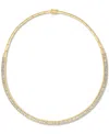 Effy Collection Effy Diamond Round & Baguette 17" Collar Necklace (4 Ct. T.w.) In 14k Gold (also Available In White In Gold