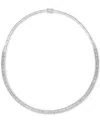 Effy Collection Effy Diamond Round & Baguette 17" Collar Necklace (4 Ct. T.w.) In 14k Gold (also Available In White In White Gold