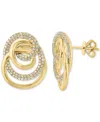 EFFY COLLECTION EFFY DIAMOND SCULPTURAL DROP EARRINGS (5/8 CT. T.W.) IN 14K GOLD