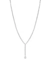 Effy Collection Effy Lab Grown Diamond 16" Lariat Necklace (8-3/4 Ct. T.w.) In 14k White Gold In White Gold