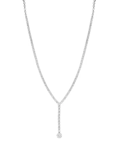 Effy Collection Effy Lab Grown Diamond 16" Lariat Necklace (8-3/4 Ct. T.w.) In 14k White Gold