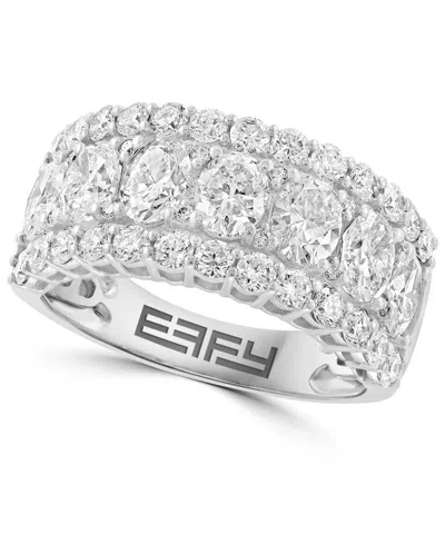 Effy Collection Effy Lab Grown Diamond Band Ring (2-5/8 Ct. T.w.) In 14k White Gold