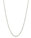 Effy Collection Effy Lab Grown Diamond Graduated 15" Tennis Necklace (1-7/8 Ct. T.w.) In 14k Two-tone Gold In Two-tone Gold