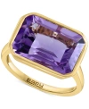 EFFY COLLECTION EFFY PINK AMETHYST BEZEL STATEMENT RING (7-1/8 CT. T.W.) IN 14K GOLD