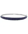 Effy Collection Effy Ruby Graduated Bangle Bracelet (5-1/20 Ct. T.w.) In Sterling Silver (also Available In Pink Sap In Sapphire