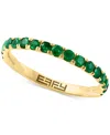 Effy Collection Effy Ruby Stack Band (1/2 Ct. T.w.) In 14k Rose Gold-plated Sterling Silver (also Available In Emera In Emerald