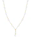 Effy Collection Freshwater Pearl (3-9mm) Necklace In 14k Yellow Gold In Metallic