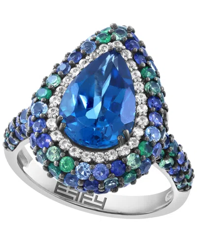 Effy Collection Multi Gemstone Ring (6-1/3 Ct. T.w.) In Sterling Silver