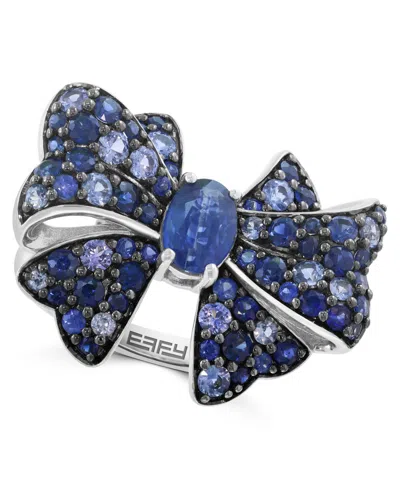 Effy Collection Sapphire (2-7/8 Ct. T.w.) Ring In Sterling Silver