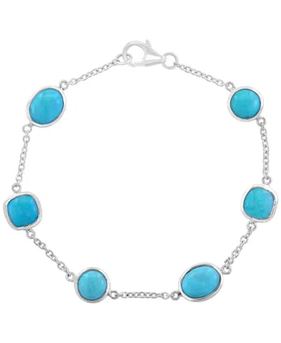 Effy Collection Turquoise Bracelet In Sterling Silver