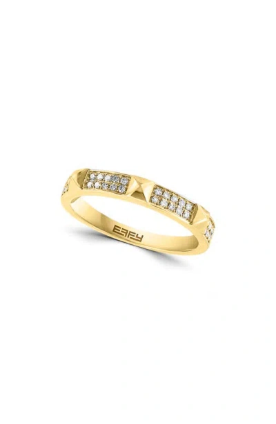 Effy Diamond Band Ring In Gold