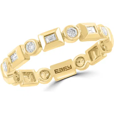Effy Diamond Band Stackable Ring In Gold
