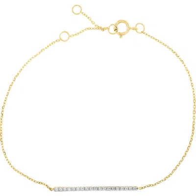 Effy Diamond Bar Bracelet In Gold