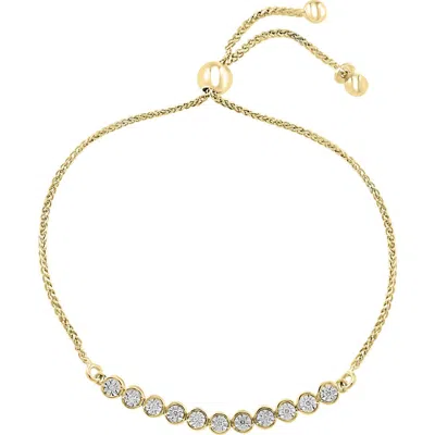 Effy Diamond Bezel Slider Bracelet In Neutral