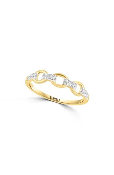 Effy Diamond Chain Stacking Ring In Pattern