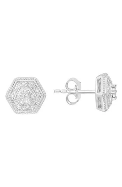 Effy Diamond Earrings In Metallic