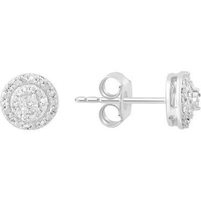 Effy Diamond Earrings In White