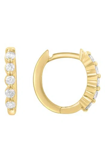 Effy Diamond Huggie Earrings In Gold