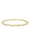 Effy Diamond Infinity Chain Bracelet In Gold