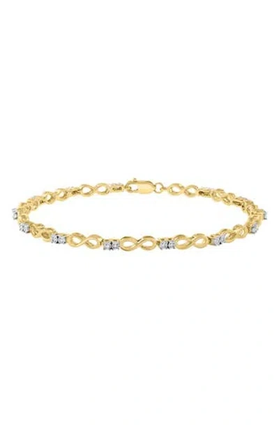 Effy Diamond Infinity Chain Bracelet In Gold