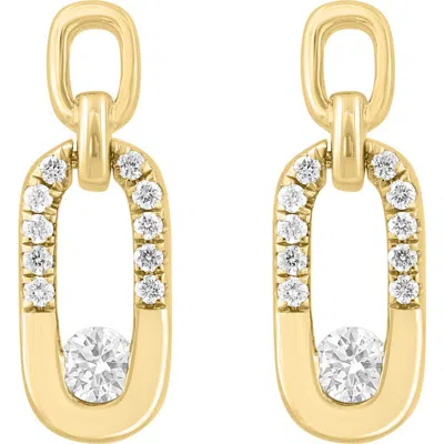 Effy Diamond Pavé Drop Earrings In Gold