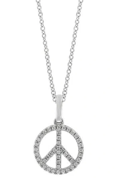 Effy Diamond Pavé Pendant Necklace In Metallic